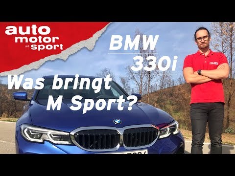 BMW 3er 330i G20 (2019): Was bringt M Sport? - Vorfahrt (Review) I auto motor und sport