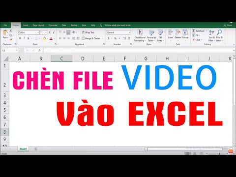 Chèn Video vào file Excel