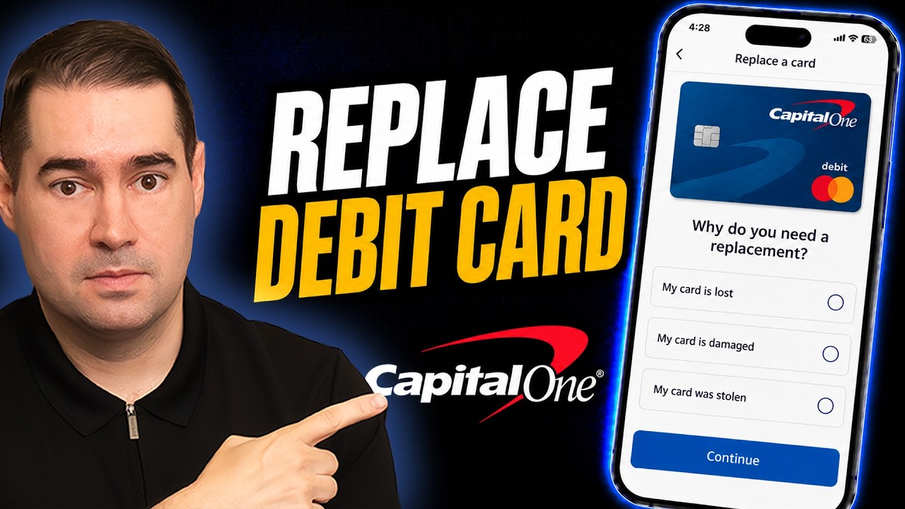 How to Replace Your Capital One Debit Card