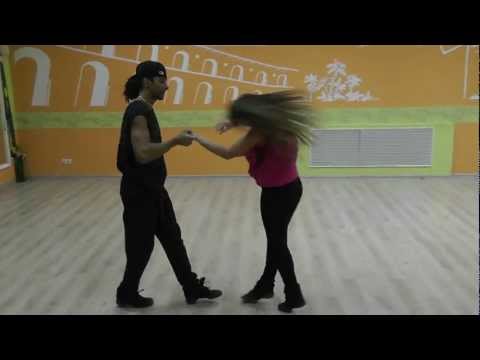 Zouk Class 21.01.13 at Brazuka Dance School - Wakko & Masha