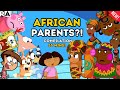 If Cartoon Had AFRICAN PARENTS Complication 55 MINS Raissa Artista