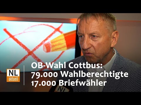 Countdown OB-Wahl Cottbus | Ca. 79.000 Wahlberechtigte, 17.000 Briefwähler & letzte Vorbereitung