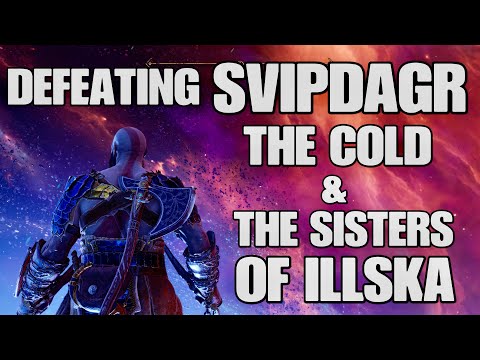 Easily defeat SVIPDAGR the COLD & the SISTERS of ILLSKA - God of War Ragnarok