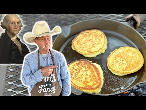 Making George Washington's Favorite Dish | Hoecakes and Johnny Cakes