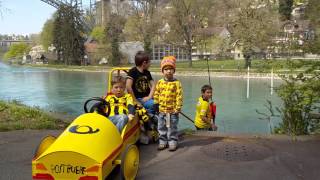 Seifenkiste Postbuebe 2015