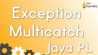 Multicatch wyjątków w języku Java | Java PL
