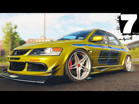 BRIAN'S MITSUBISHI LANCER EVO 🔥 - Need For Speed Unbound - Part 7