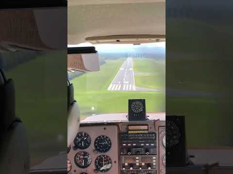 Flying and Landing First Time | #Cessna 182 #firstflight #landingaplane