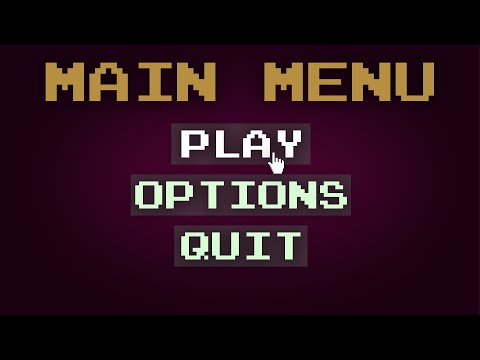 HOW TO MAKE A MENU SCREEN IN PYGAME!