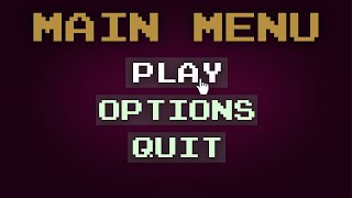 HOW TO MAKE A MENU SCREEN IN PYGAME!