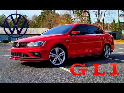 2016 VW Jetta GLI 6-speed manual - POV Review - The GTI with a trunk... (2017 ,2018)
