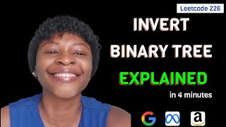YouTube video 'Invert Binary Tree in 4 minutes | Leetcode 226 | coding Interview'