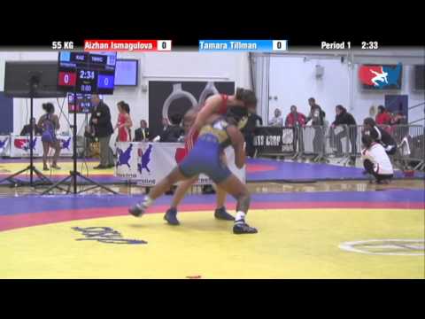 WM 55 KG - Aizhan Ismagulova vs. Tamara Tillman