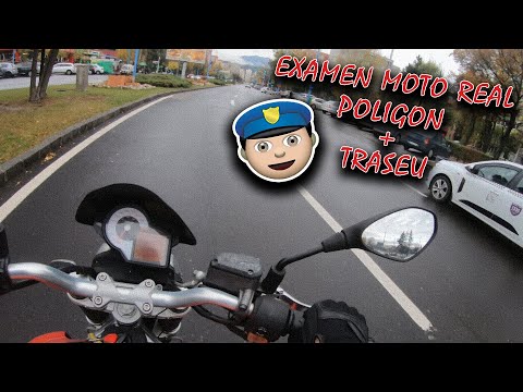 EXAMEN MOTO REAL (POLIGON + TRASEU) | Admis ✔️