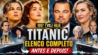 TITANIC (1997): Antes e Depois do Elenco Completo – Você Vai se Surpreender!