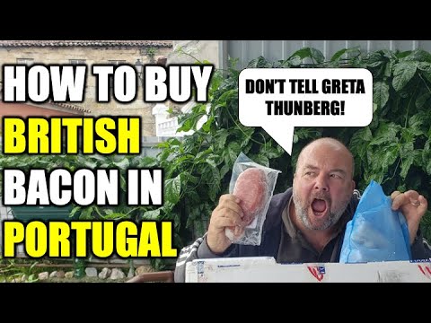 Como comprar bacon britânico em Portugal