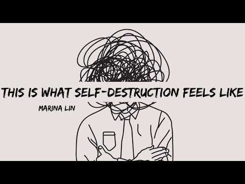 this is what self destruction feels like ( lyrics )