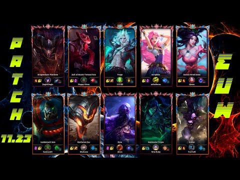 EUW Challenger Match #267 Highlights Patch 11.23