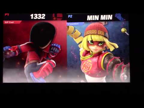 FireThePyro (Mii Brawler) vs. Coda (Palutena, Min Min) - Losers Round 2 - Invictus Insurgency 3