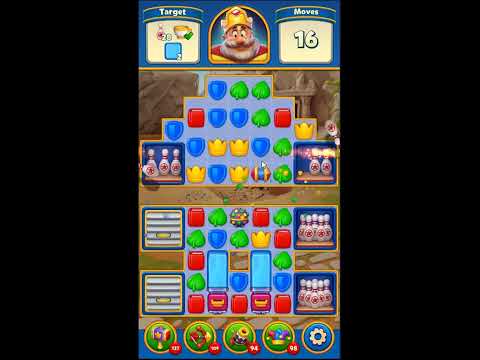 Royal Match Level 2454 - NO BOOSTERS GAMEPLAY 👑 | SKILLGAMING ✔️