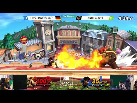 Smash Contest: DoKomi 2021 - HIVE | DarkThunder (Bowser) Vs. TDB | BeJay ! (Snake) - Top 8