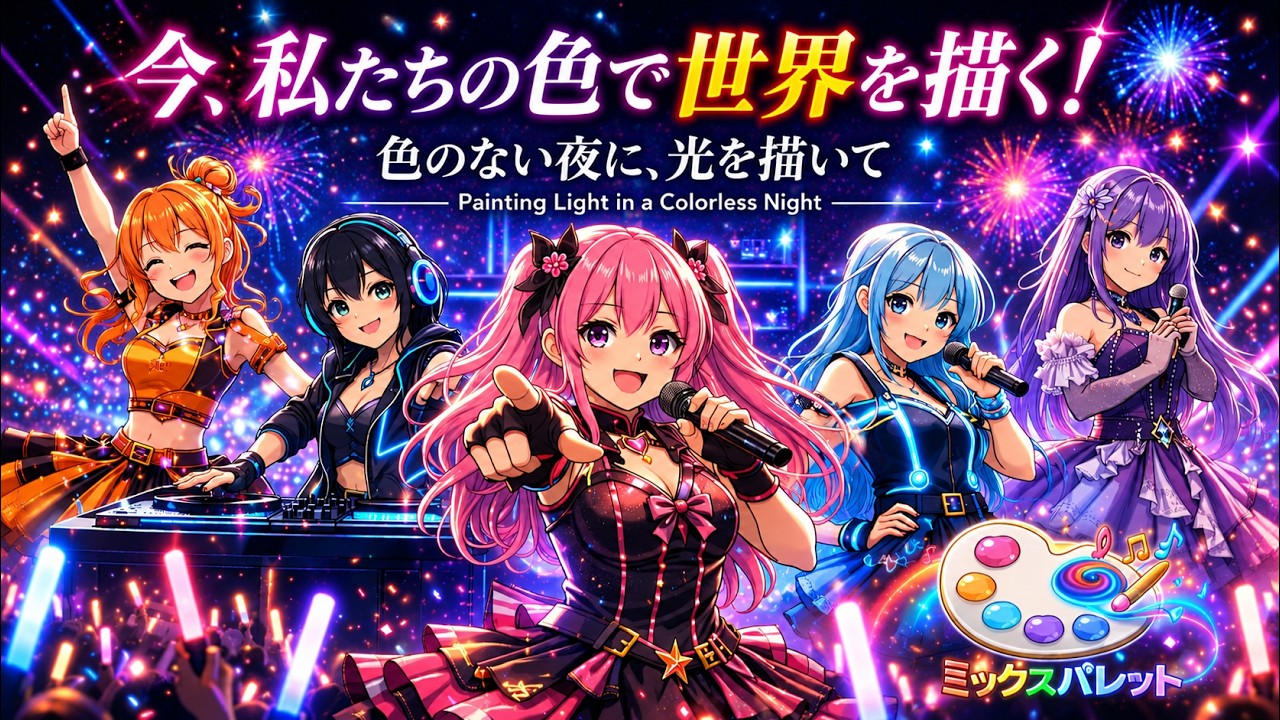 色のない夜に、光を描いて