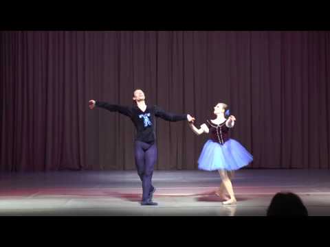 Pas de deux from the ballet “Arlequinada” 2015/04/17 school concert