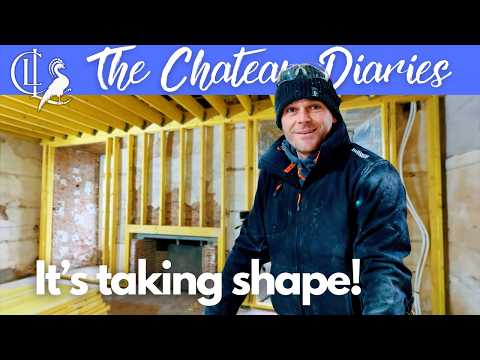 NEXT PHASE: The NEW FRAMEWORK's Going up in the Chateau's Grand Dining Room! 🏰🛠️