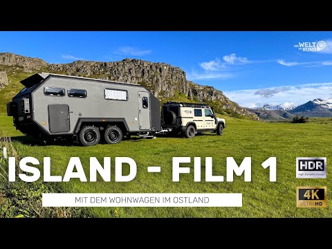 Around Iceland in 5 months with a camper trailer. My travel documentary part 1: "Eastland."