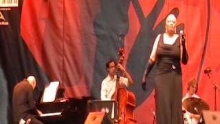 Kim Richardson doing Billie Holiday at Montreal Jazz Festival