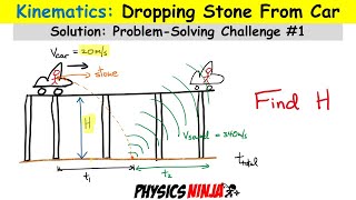 Dropping a Stone from a Car on a Bridge - Problem-Solving Challenge Solution