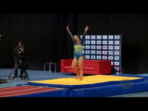 BEDDALL Georgia Ella (AUS) W - 2022 Trampoline Worlds, Sofia (BUL) - Q Tumbling Exercise 2