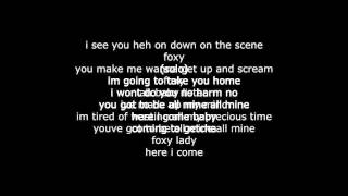 jimi hendrix  foxy lady lyrics REDONE AWESOME!! EPIC!