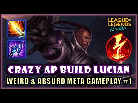 LUCIAN FULL AP BUILD, IS IT GOOD? - ABSURD WILD RIFT BUILD