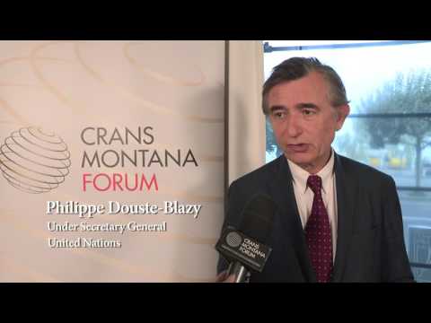 Philippe DOUSTE-BLAZY parle de Jean-Paul CARTERON - Genève 2015