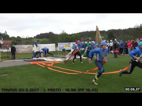 SDH Lavičky v Trnavě 20.5.2017 - 1. místo - 16,96 (PP 16,43)