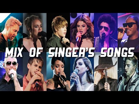 TOP Famous Singers 2009-2014 In One Song - Live Performance #6