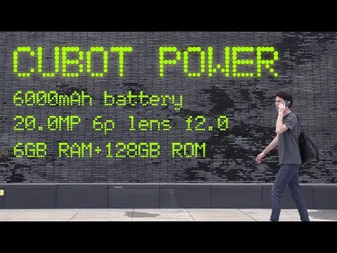 CUBOT POWER Outdoor Experience Video