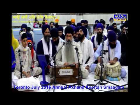 039 Toronto July 2016 Tuesday PM - Bhai Harpreet Singh Jee Toronto