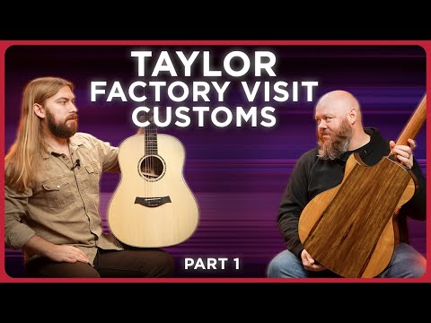 Handpicked By Alamo and Andy Powers! The First 2 Taylor Factory Select Custom Guitars