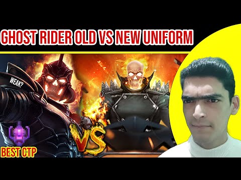 Ghost Rider Old vs New Uniform 🔥 Best One | Marvel Future Fight 