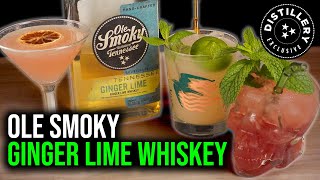 Ole Smoky Ginger Lime Whiskey Cocktails