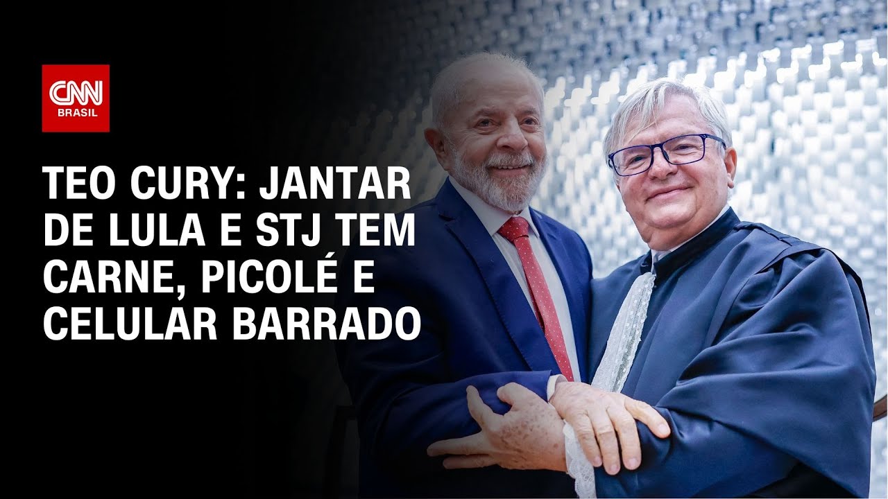 Teo Cury: Jantar de Lula e STJ tem carne, picolé e celular barrado | CNN NOVO DIA