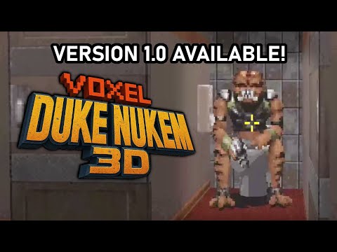 Voxel Duke Nukem 3D 1.0 is available! ☢️