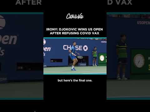 IRONY: Djokovic Wins US Open After Refusing COVID Vax
