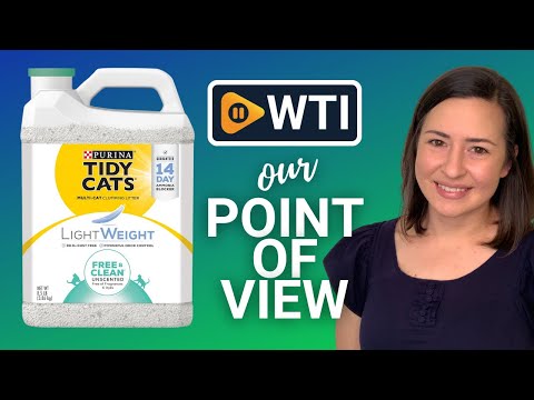Tidy Cats Purina Lightweight Free & Clean with Ammonia Blocker Clumping Cat Litter - 8.5 lb. Jugs - WTI product video review