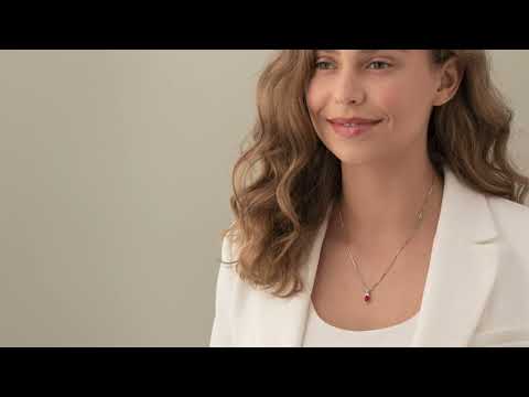 Gold Pendant for Women with Diamond