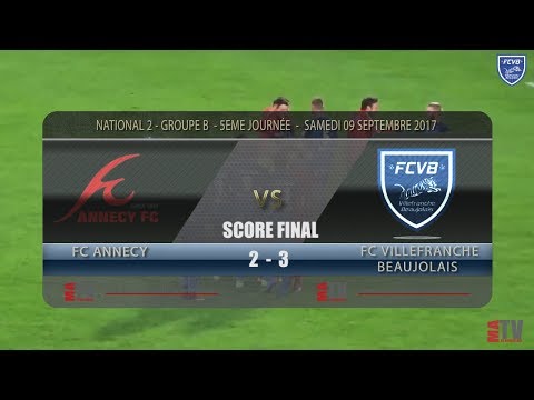 Foot - FC Annecy - FCVB - 09/09/2017