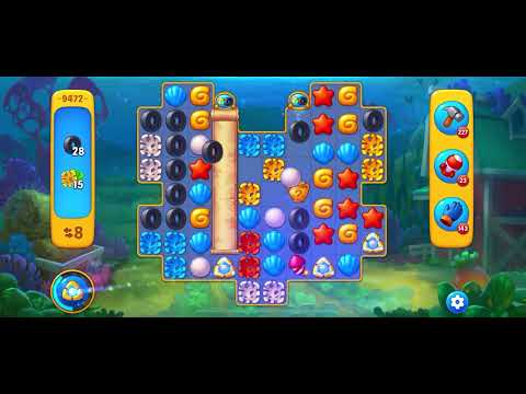 Fishdom level 9472 no boosters フィッシュダム