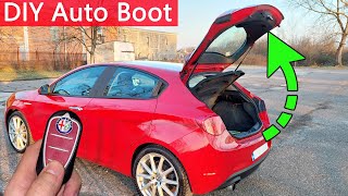 DIY Automatic Boot, Trunk Lid Open, Hatch Pop Alfa Romeo Giulietta